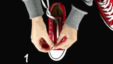 怎么系鞋带才能让鞋带好看呢,教你如何系鞋带最全鞋带穿孔技巧