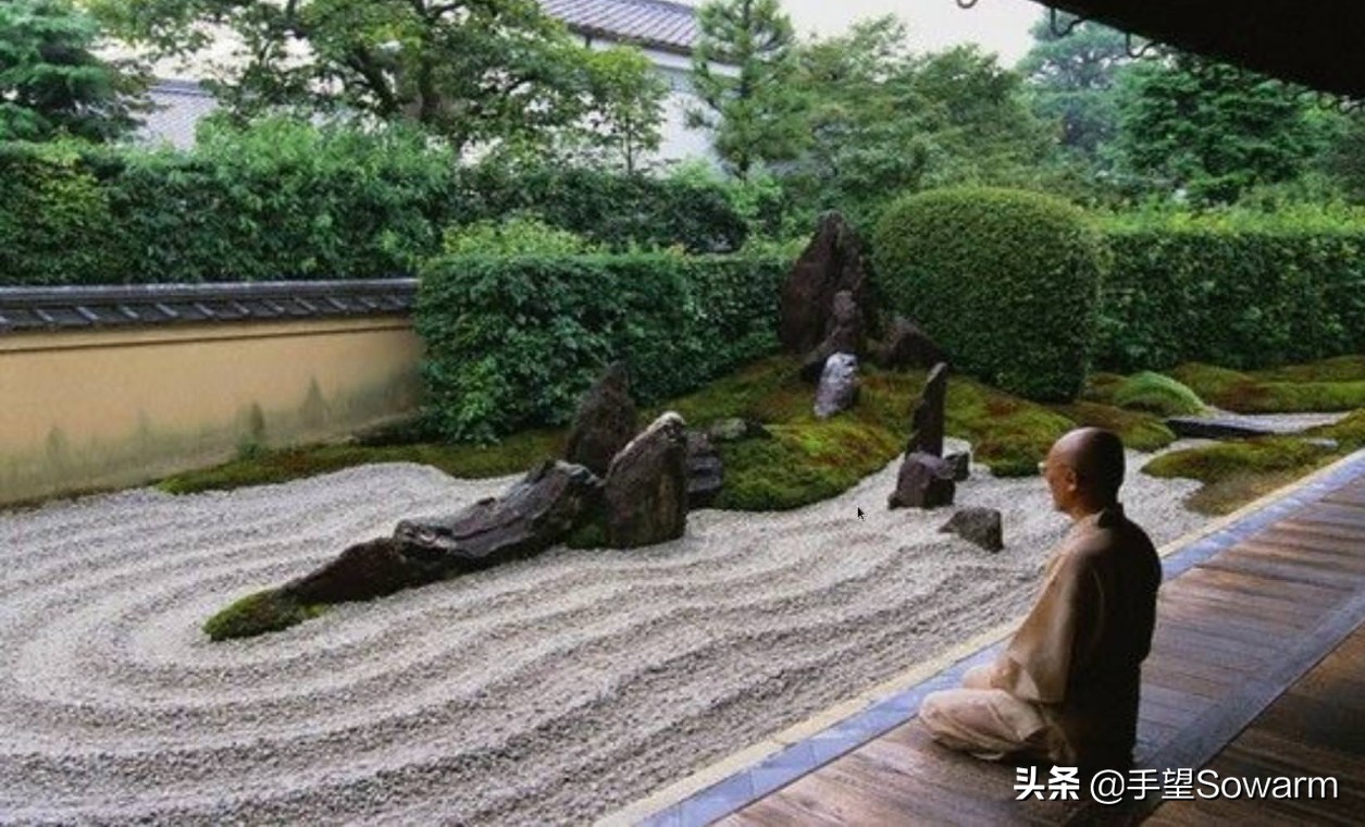 日本园林十大枯山水庭院,日式园林庭院枯山水桥