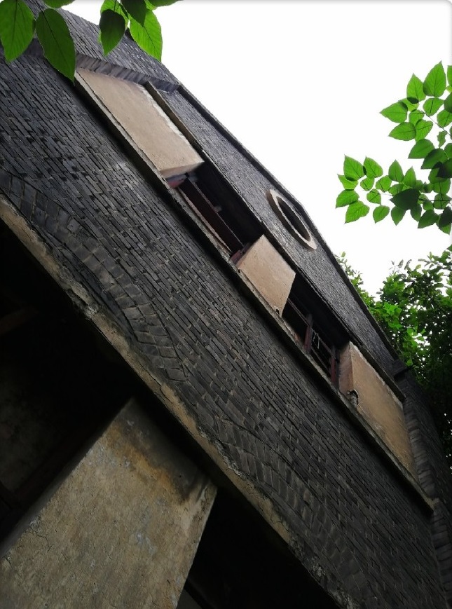 百年老宅发现神秘影子,重庆江北董家溪老照片