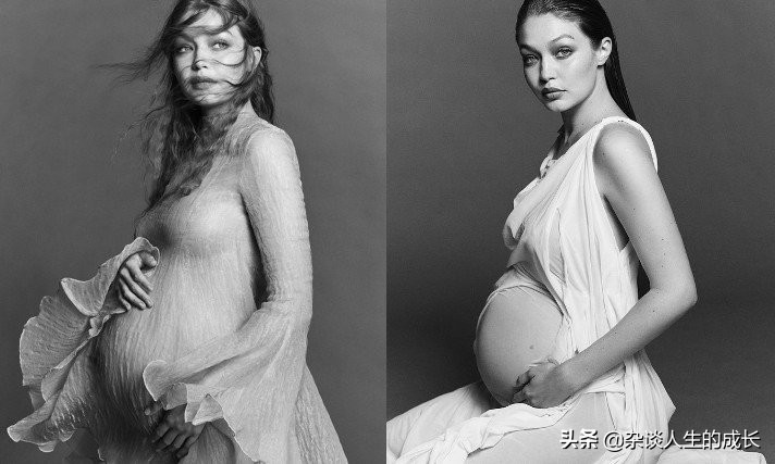 湿身造型探究母体曲线Gigi合作希腊设计师推性感孕妇写真
