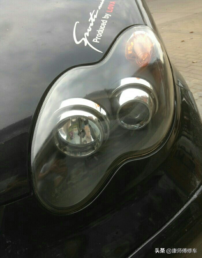 车子灯罩发黄怎么恢复变白,大灯罩发黄清洗还是直接更换灯罩