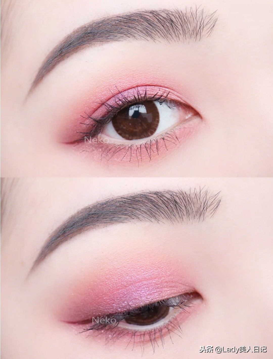 平价质感绵软的眼影盘超少女啊!珠光+哑光系列很走心,秋冬适用