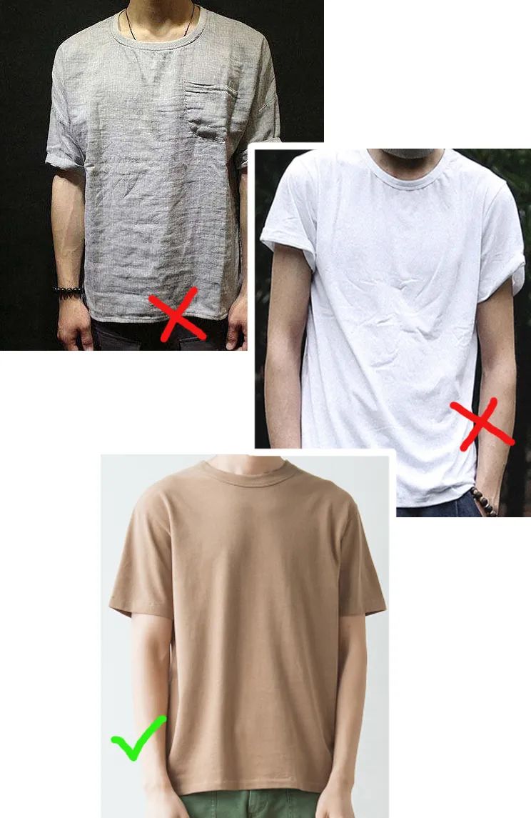 清爽男生穿搭推荐,男生夏天穿什么颜色短袖好看