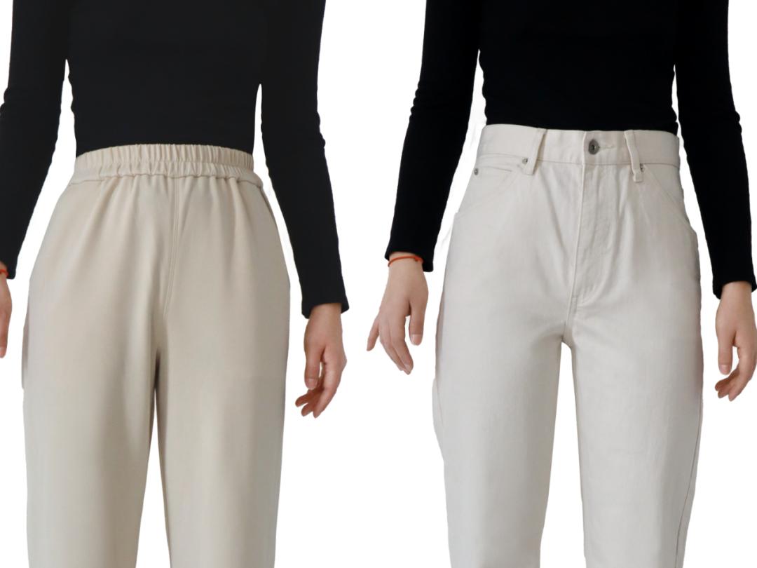 梨形身材胯大腿粗适合的裤子,梨形身材高腰裤子推荐秋冬季