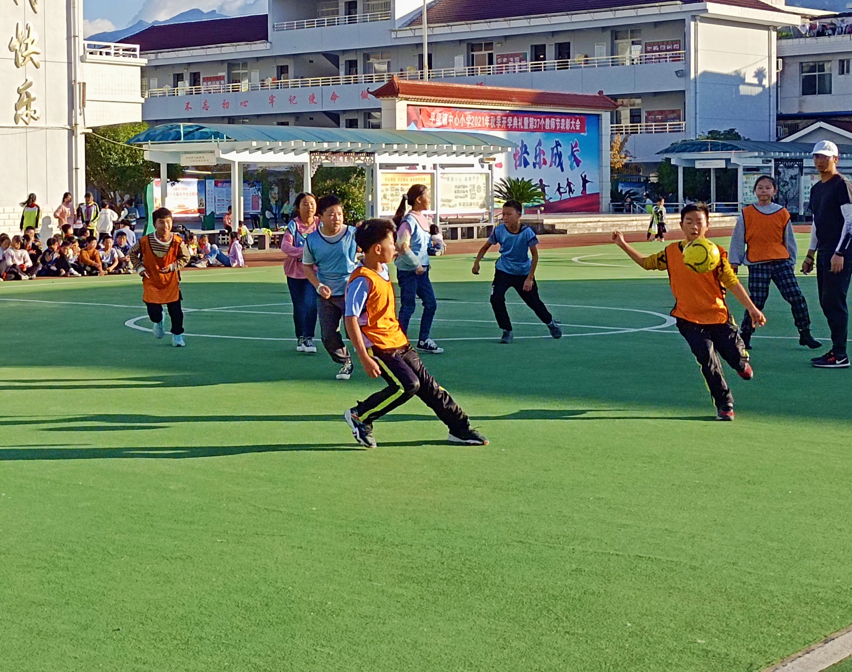 汉阴平梁镇中心小学运动会,汉阴凤台小学阳光体育