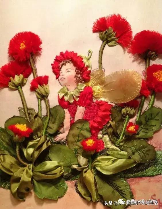 侗族刺绣与丝带绣,diy手工刺绣简单图案