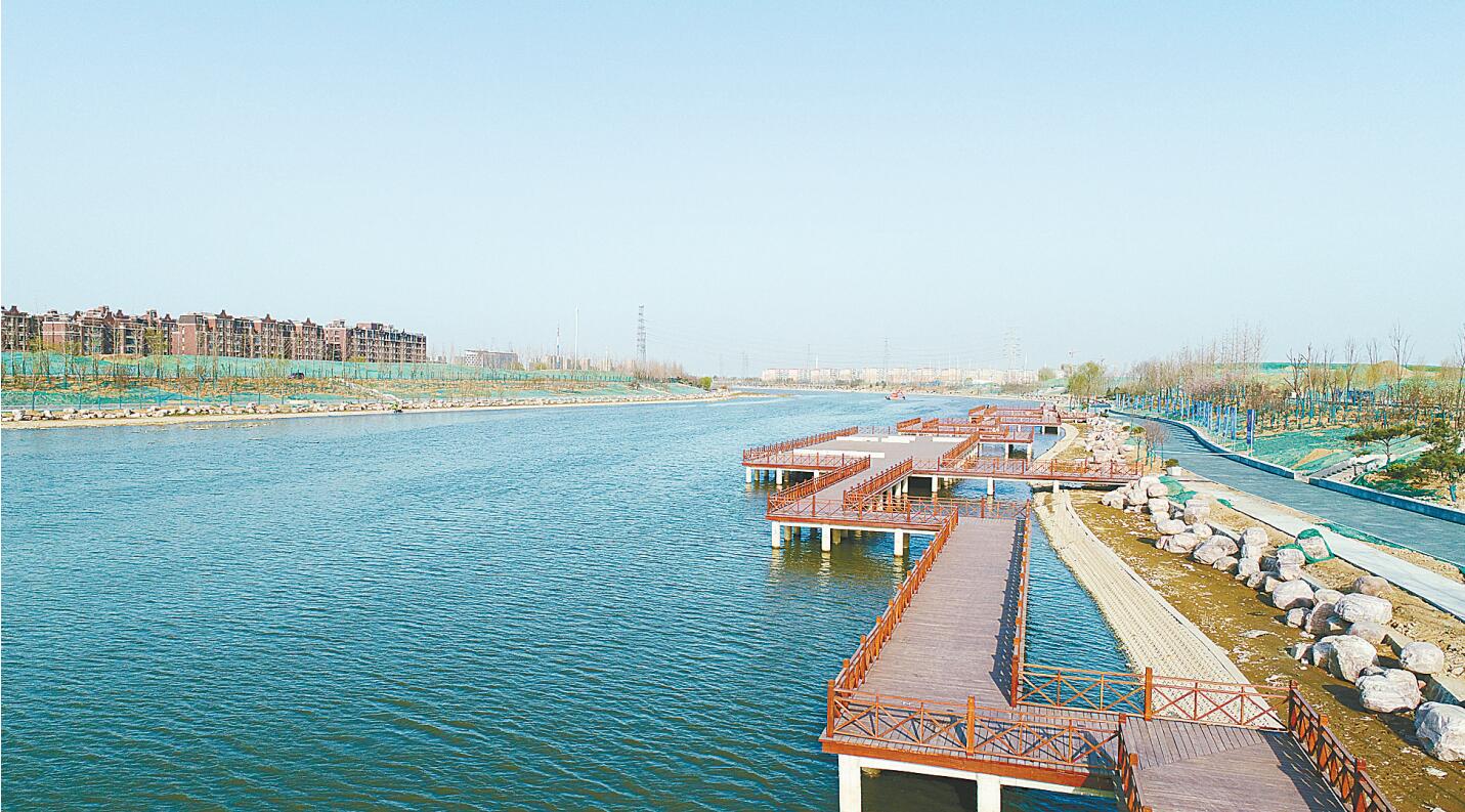 一条流淌万年的母亲河,一条奔流的河穿城而过