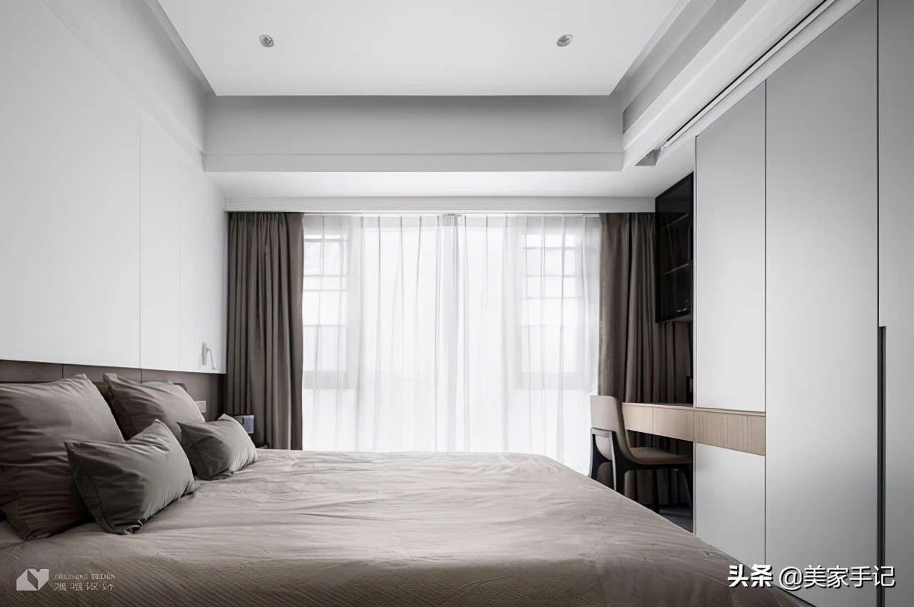 深圳夫妇123㎡的家,坚持电视柜打满柜子,效果不是一般的大气