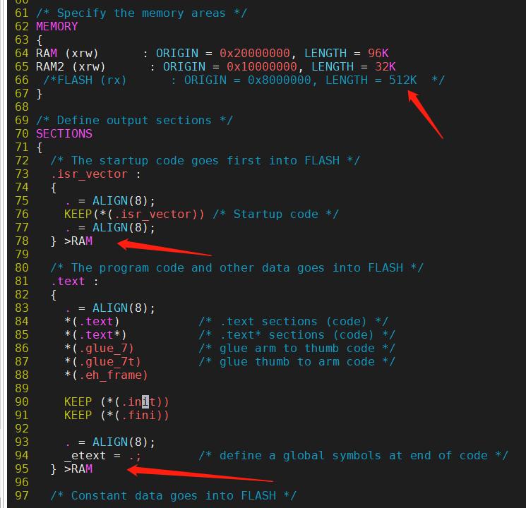 STM32只*载下**程序到RAM中并运行测试-NO_FLASH