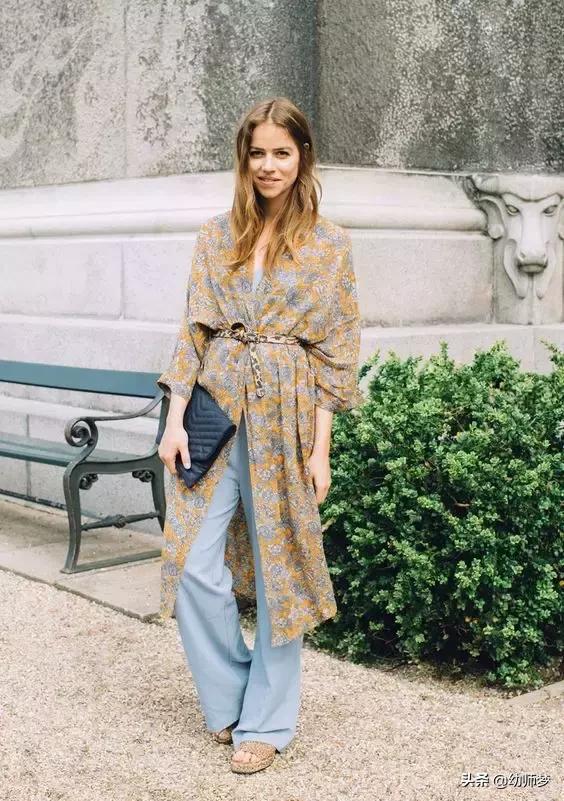 裙子套裤子,今年秋季流行穿裙子裤子超级时髦