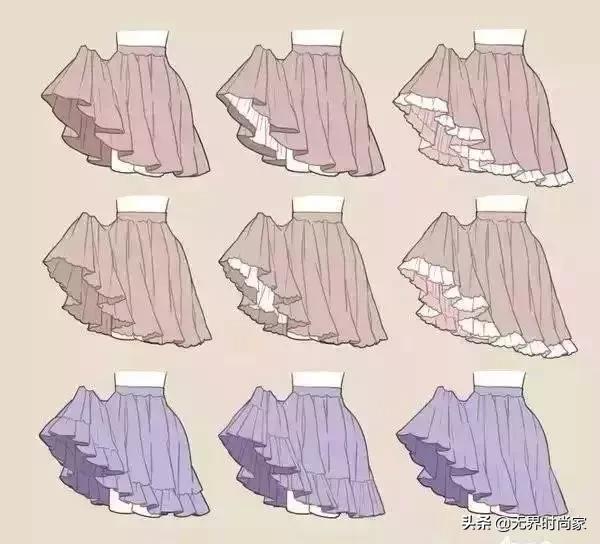 动漫服装设计素材大全,服装设计素材黄色