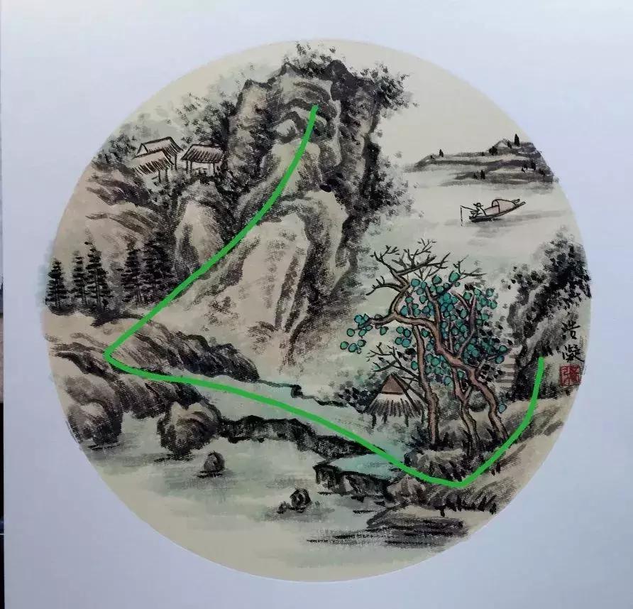 大师教你画山水画,山水画怎么画教程