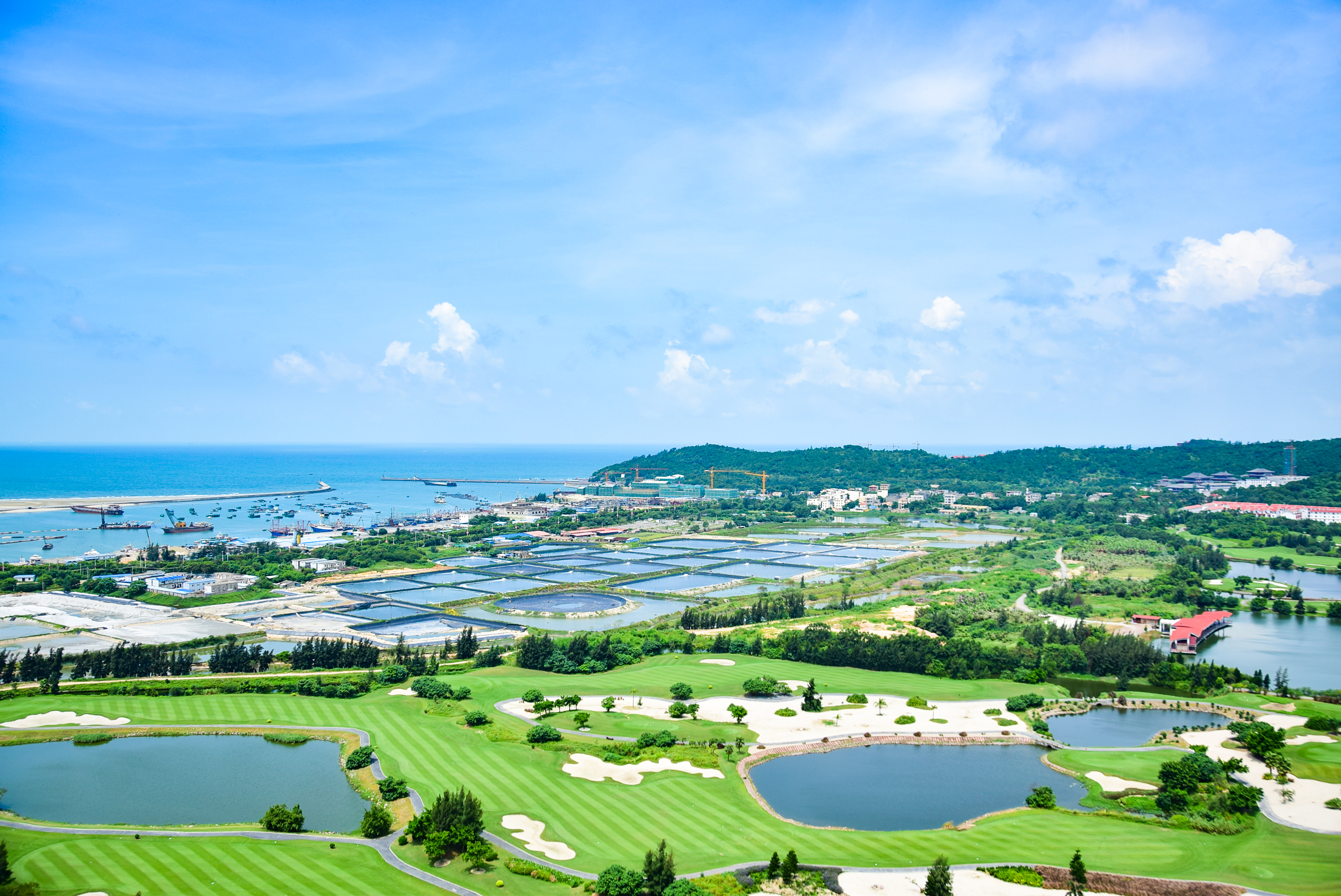 北海观山海高尔夫,北海最漂亮的场地