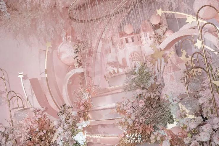 梦幻婚礼蓝色星辰大海主题风格,蓝色婚礼主题风格梦幻