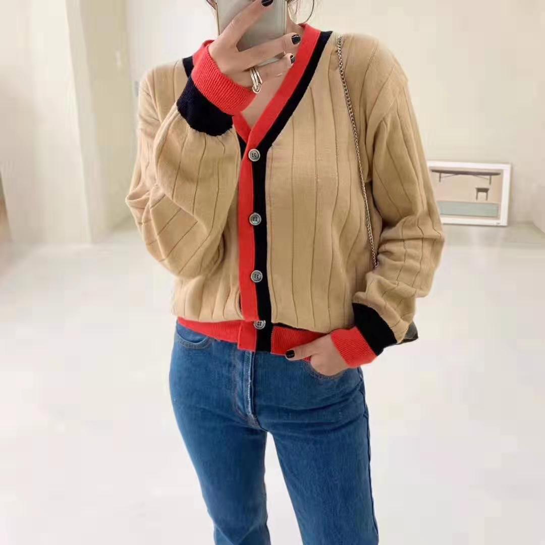 韩版针织衫v领打底中长款,洋气时髦打底衫v领连帽开衫