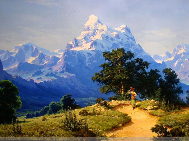 俄残荷罗斯油画风景70幅,俄罗斯画家的油画如诗如画美极了