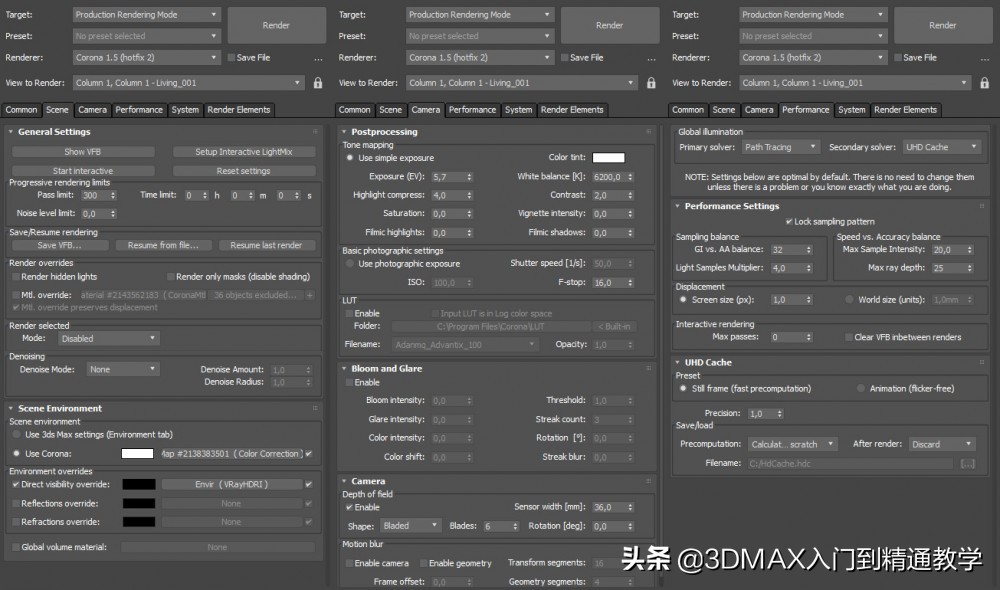 耗时8周，做的逼真现代公寓客厅，带大家看看大神的作品