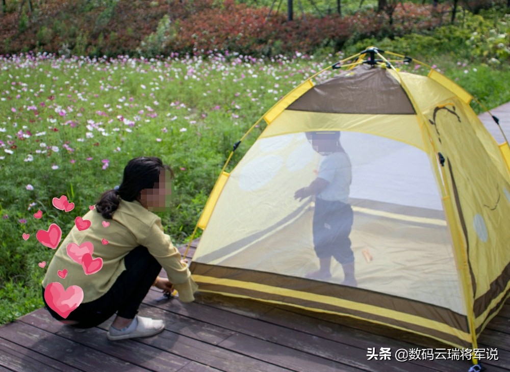 适合妈妈带宝宝的户外露营帐篷,儿童户外露营帐篷外出游玩必备