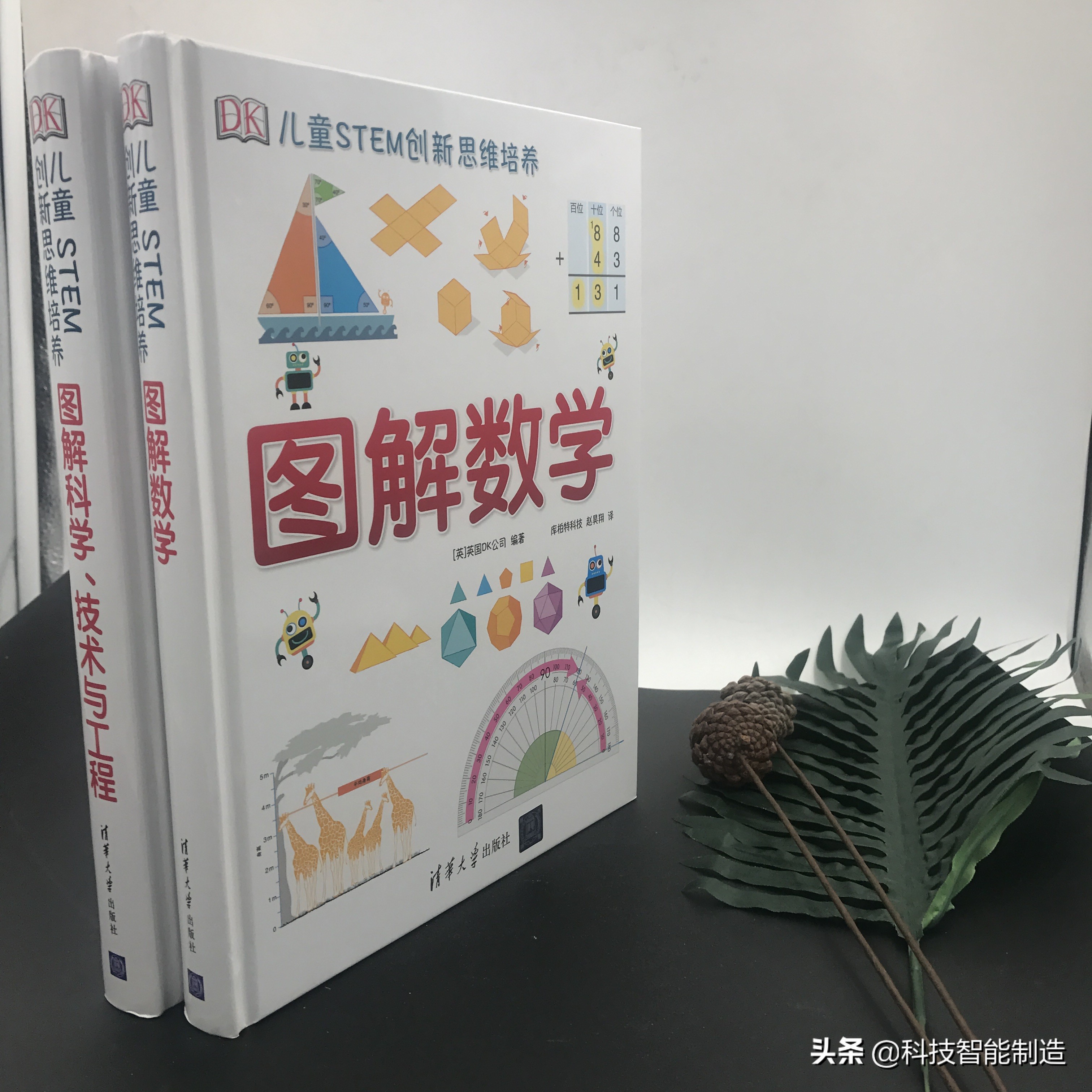 爆款图书，DK图解数学和图解科学184个数学知识点、253种科学思维