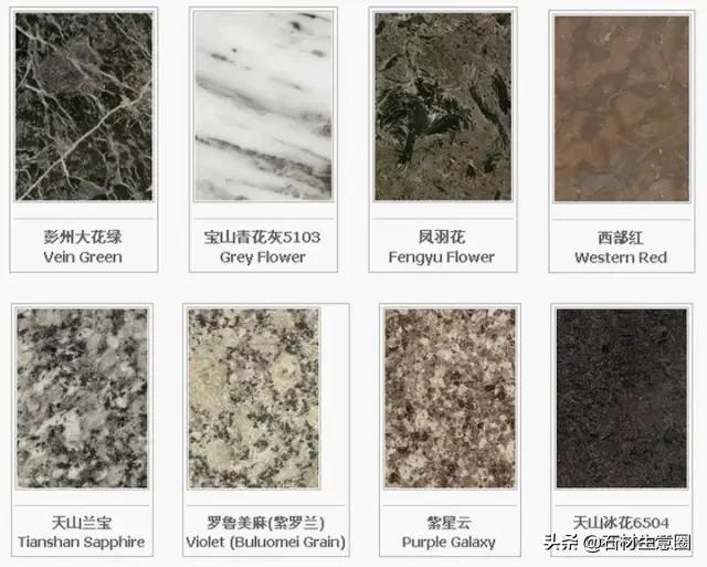 石材加工产业图谱,最新全国石材分布图