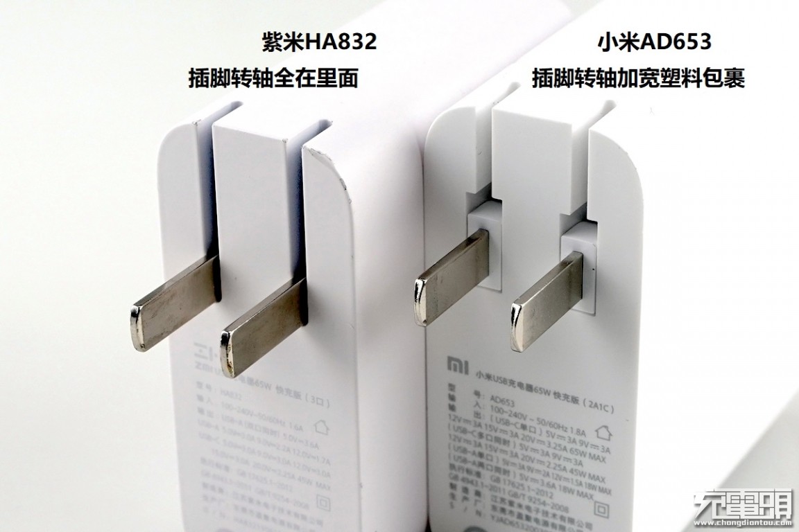 小米2c1a三口gan充电器,小米2c1a充电器