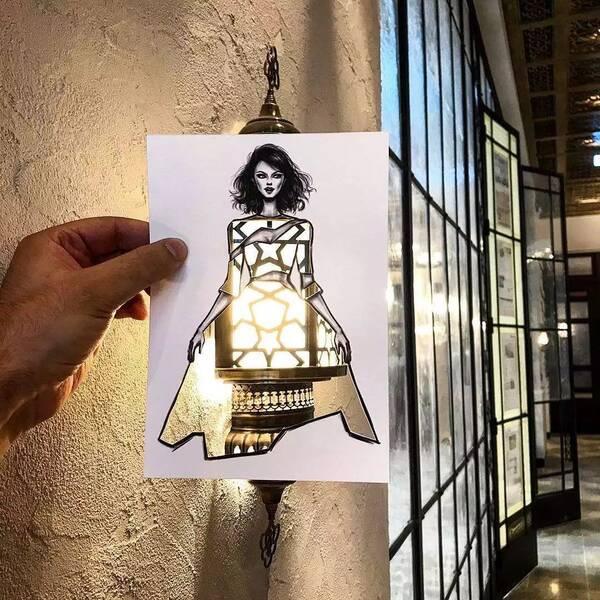 大师手绘服装插画,这才是灵魂