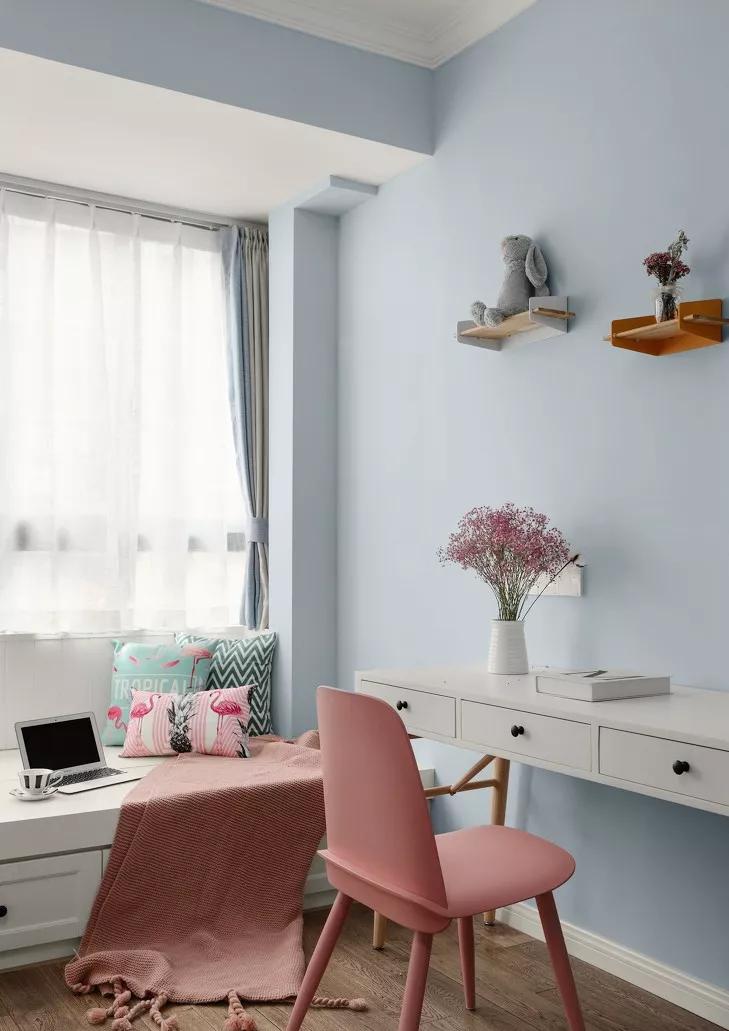 北欧136平米全屋装修效果图,136北欧风格客厅装修效果图