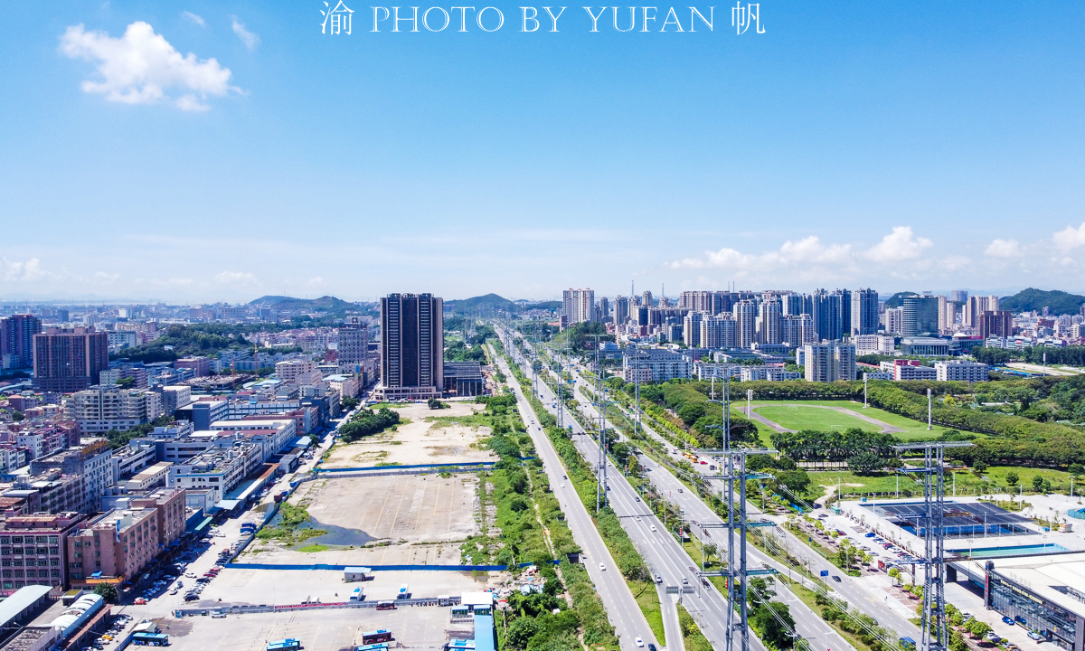航拍东莞虎门，曾经的中国第一镇，为何如今还比不上相邻的长安？