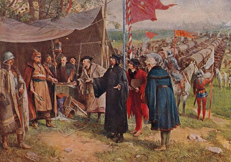 率130农民军击败8000神罗骑士,盲眼将军约翰·杰式卡传奇