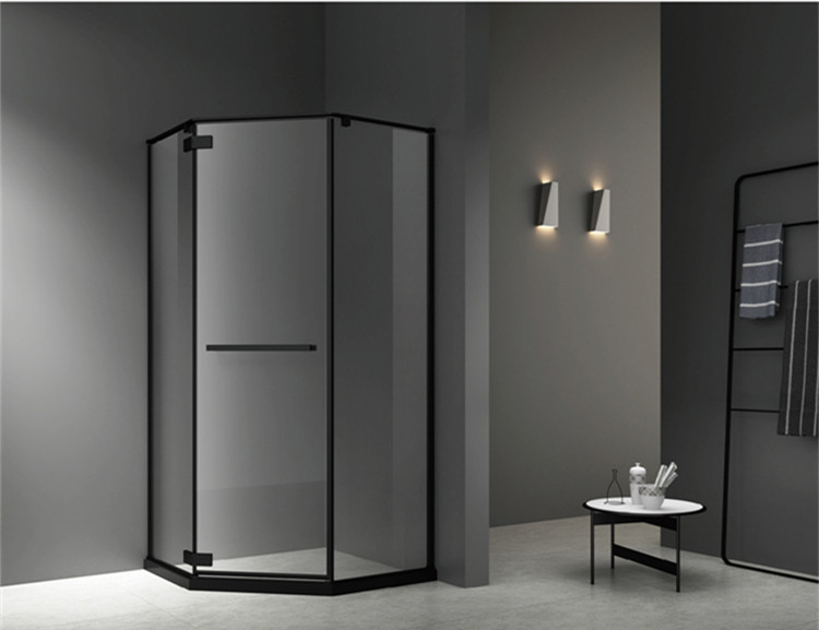 钻石淋浴房扇形和圆弧形,小户型圆弧形玻璃淋浴房800x800mm