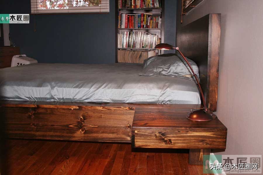 diy实木床的制作方法,家具制作手工diy纸箱