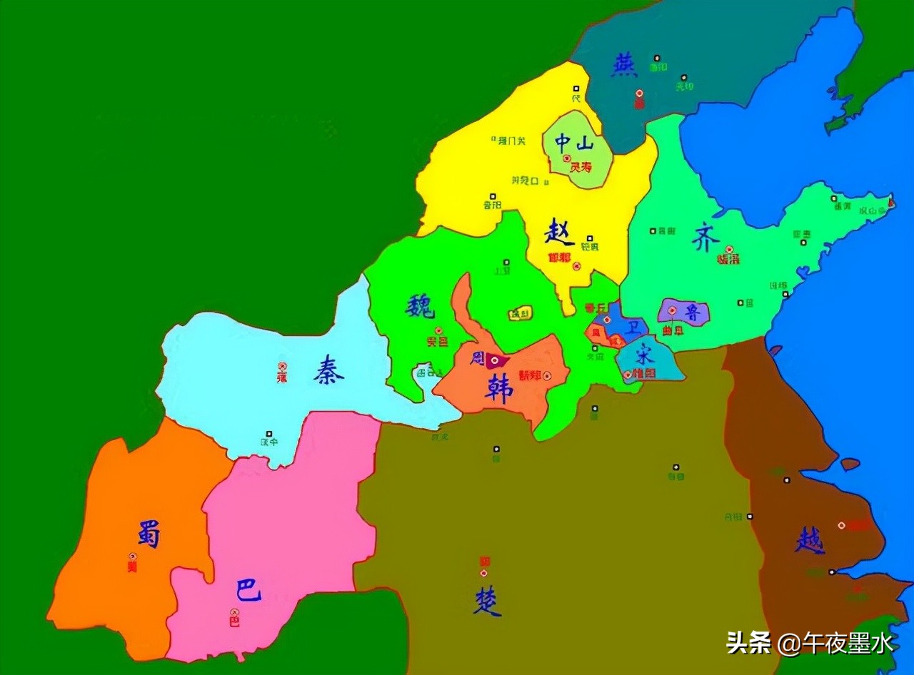 春秋时期子爵赵氏的历史记载——金秋话三晋之一