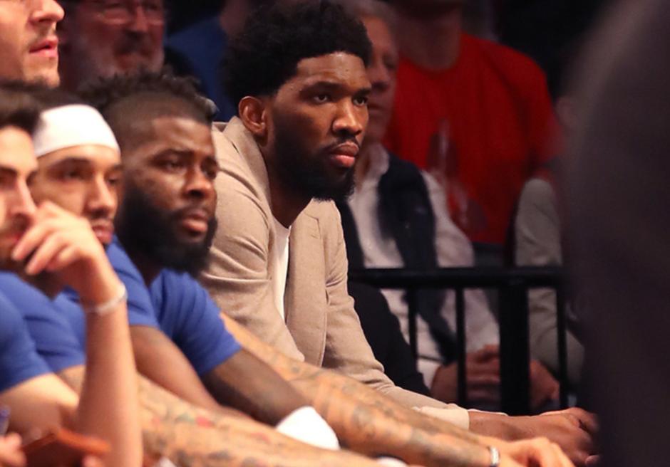 恩比德38分76人战绩联盟第一,恩比德空砍48分76人连胜终结