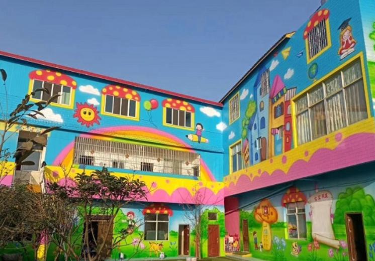 北京墙绘丨墙绘适用于很多场景，不同场景都能起到什么作用？