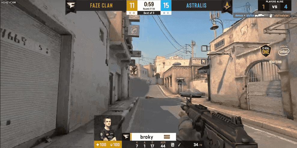 fazevsmouz现在比分,faze对阵a队