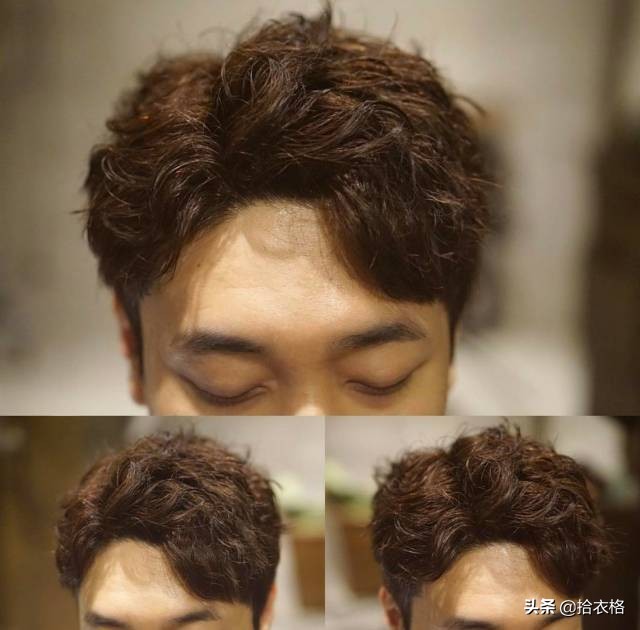 男生烫发蓬松自然韩式,男生烫发蓬松又自然又好看