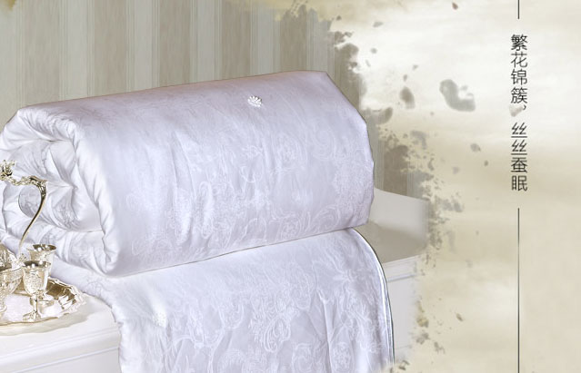 正宗蚕丝被被芯正反面,手工蚕丝被常识