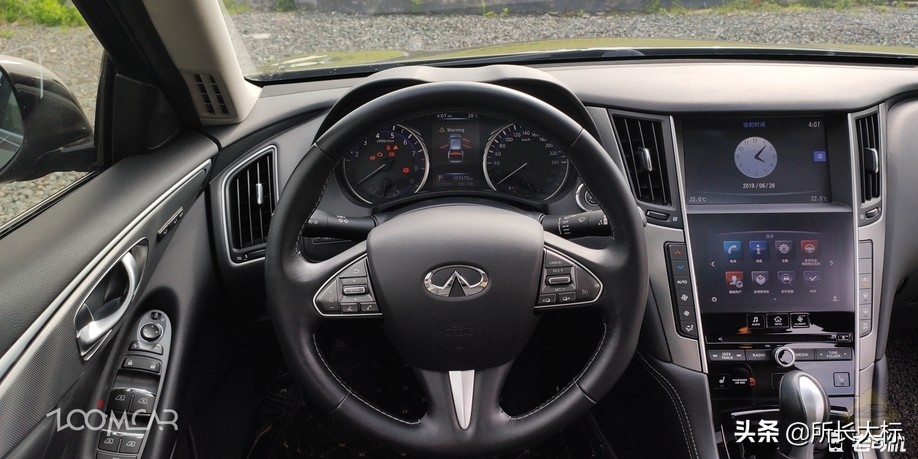 英菲尼迪q50l一阶测试,英菲尼迪q50灰色提车作业