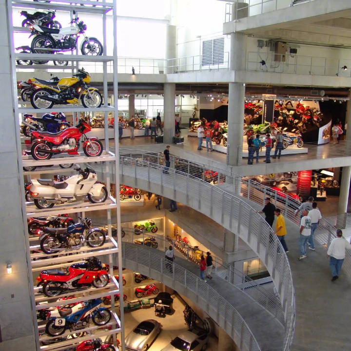 国外意大利摩托车博物馆,古典摩托车博物馆