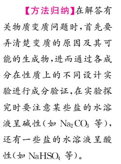 中考化学一轮复习——第23讲氢氧化钠、(氢)氧化钙变质实验