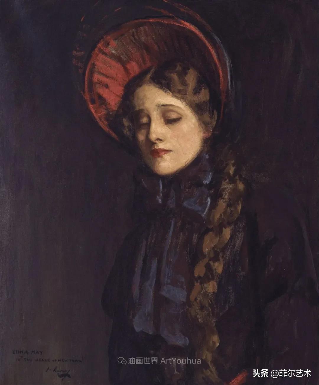 爱尔兰画家的风景油画欣赏,胡安米罗油画作品欣赏