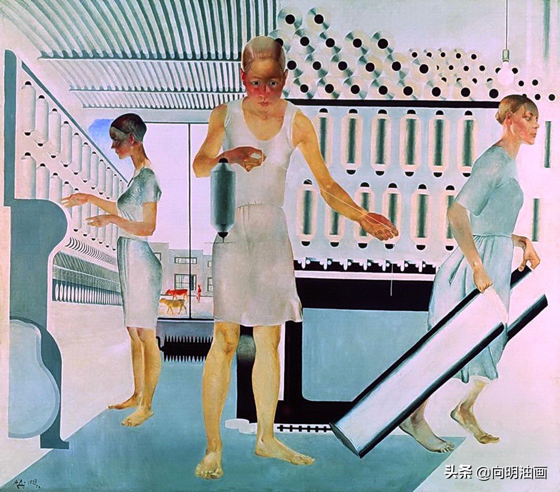 苏联人民艺术家,苏联画家亚历山大杰伊涅卡