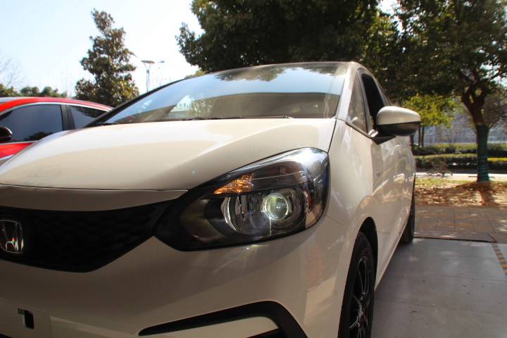 四代飞度车灯升级案例,2018款本田飞度灯光