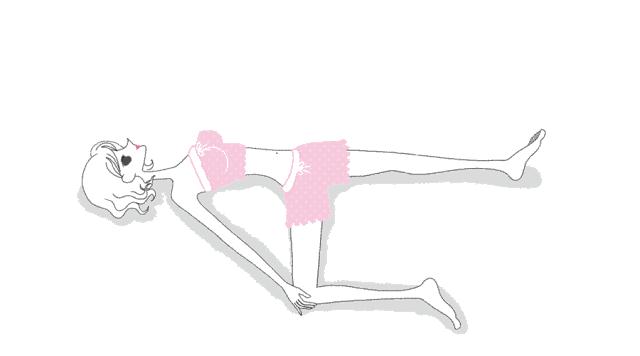 4个动作清除子宫卵巢垃圾，经期都规律了！人也变美了