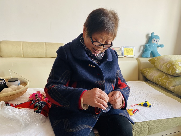 淮阴布艺：碎布线头变身非遗艺术