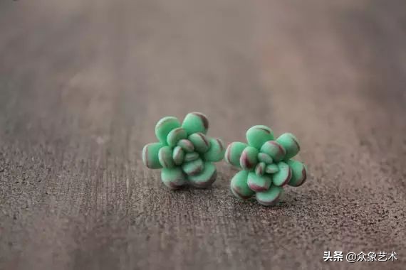 多肉软陶制作,多肉软陶制作方法