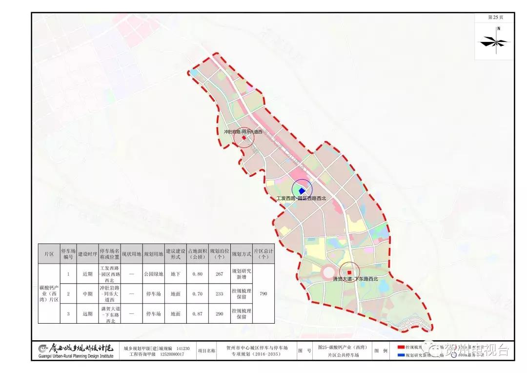 贺州停车区域划分,贺州多层机械停车位