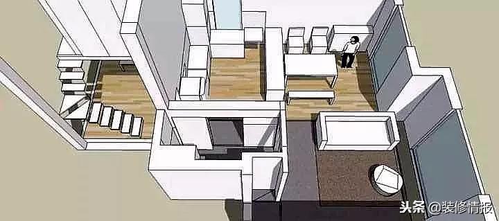 55平的客餐厨一体,36平客餐厨一体