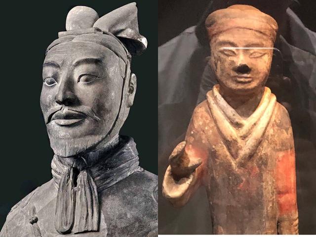 带你了解秦兵马俑,秦兵马俑和汉兵马俑