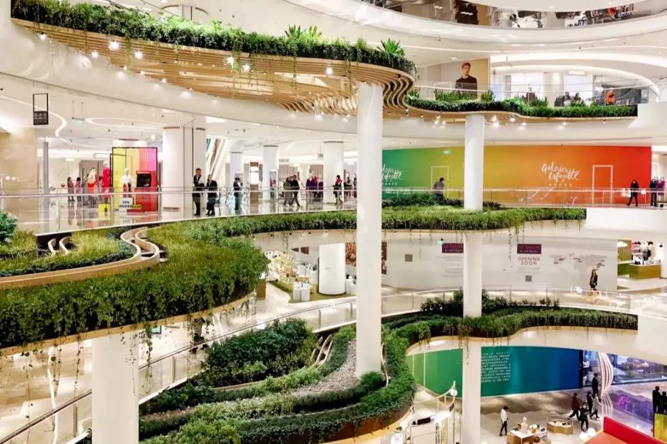 一个艺术兼商业的多维日常空间,商业与艺术结合的设计